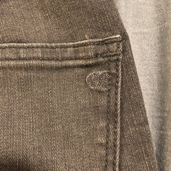 Madewell 10" High Rise Skinny Washed Black size 27 - Picture 8 of 8
